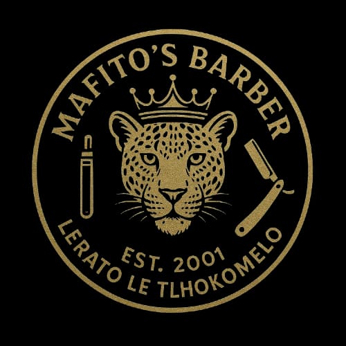 Mafito's Barber Salon Logo